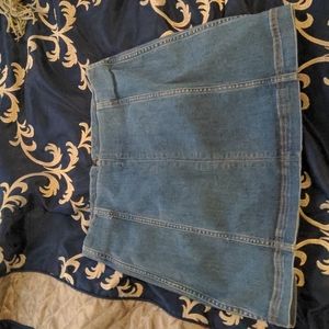 Thrifted Denim skirt size 10